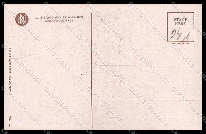 Illustratori Artist Signed H. Fisher Lady Marriage Reinthal 188 cartolina ZG7724 – retro