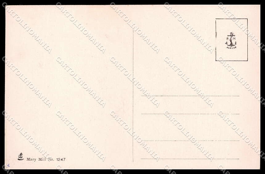 Illustratori Artist Signed Lady Viennoise Mary Mill serie 1247 cartolina ZG7733 – retro
