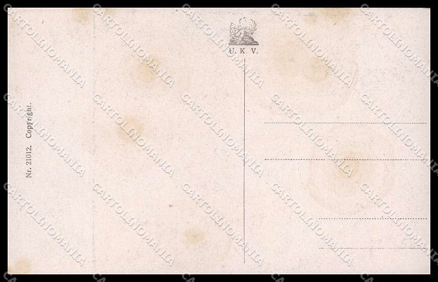 Illustratori Artist Signed Lady Lake serie 21012 cartolina ZG7738 – retro