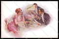Illustratori Artist Signed R. Bennett Romantic Couple M M Vienne 578a pc ZG7746 – fronte