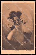Illustratori Artist Signed A. Villa Lady Ortensia cartolina ZG7748 – fronte