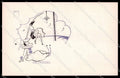 Illustratori Artist Signed Leo Pernitsch Lady Pierrot Circus Art deco pc ZG7751 – fronte