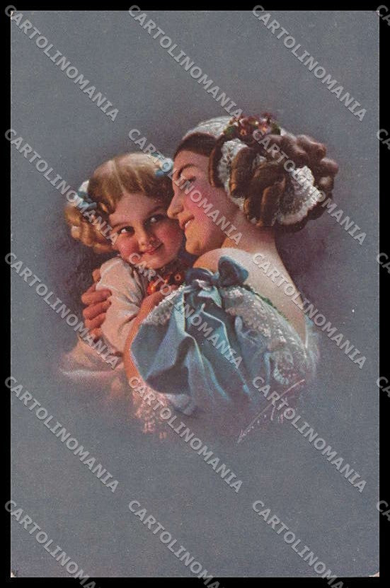 Illustratori Artist Signed L. Knoefel Lady serie 889-4 cartolina ZG7759 – fronte