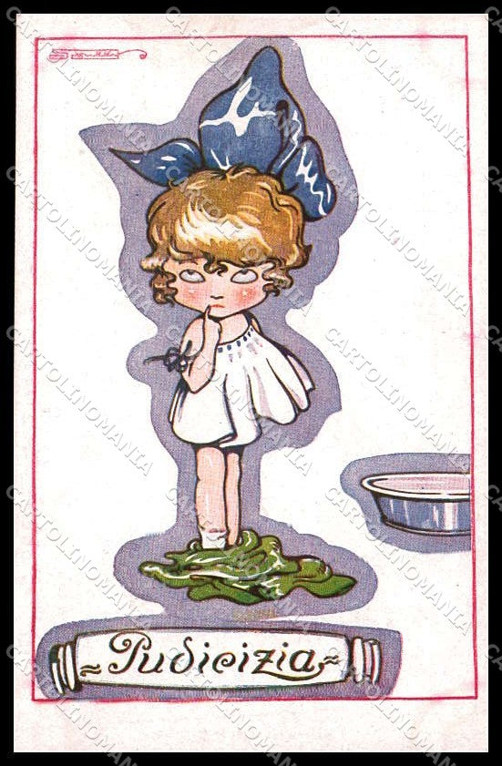 Illustratori Artist Signed Sgrilli Girl serie 100 cartolina ZG7781 – fronte