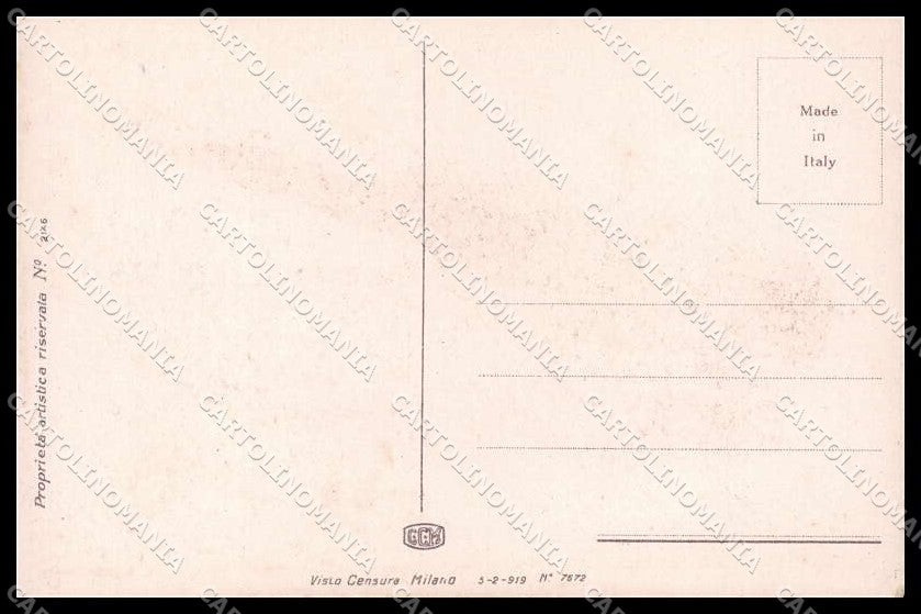 Illustratori Artist Signed Grande Romantic Couple serie 2146 cartolina ZG7790 – retro