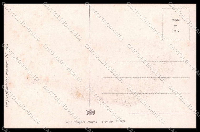 Illustratori Artist Signed Grande Romantic Couple serie 2146 cartolina ZG7791 – retro