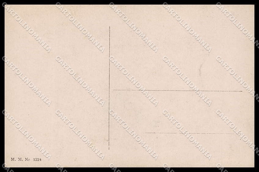 Illustratori Artist Signed Lady Postman M M Vienne 1224 cartolina ZG7823 – retro