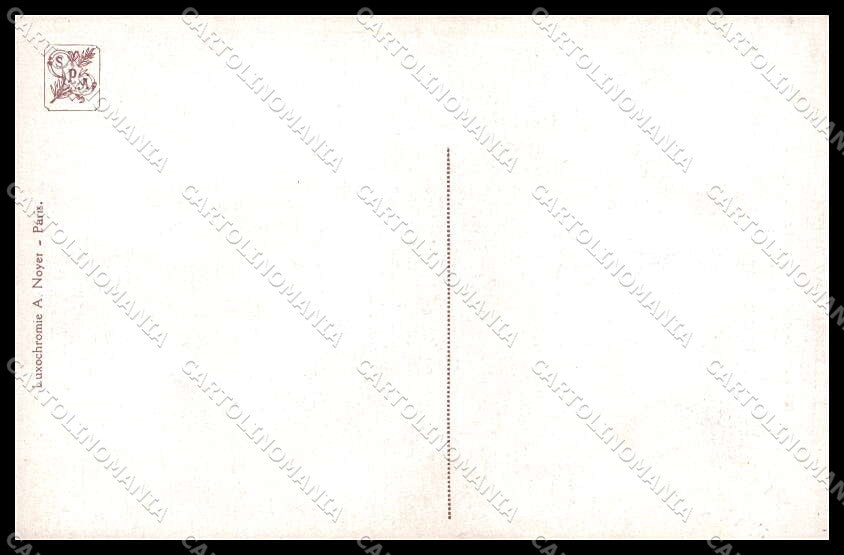 Artist Signed G. Seignac Columbine Pierrot Salon de Paris 48 pc ZG7836 – retro