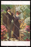 Illustratori Artist Signed A. Guillaume Lady Lapina 1055 cartolina ZG7848 – fronte