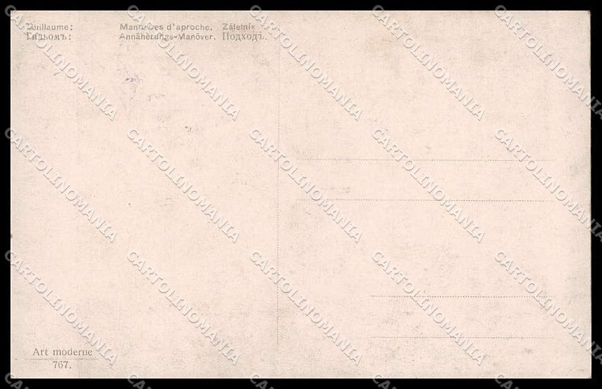 Illustratori Artist Signed A. Guillaume Lady serie 767 cartolina ZG7849 – retro
