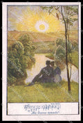Artist Signed Schutz ? Romantic Couple Deutscher Schulverein 1248 pc ZG7854 – fronte