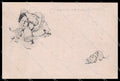 Illustratori Artist Signed Lady Monkey Cat Art Nouveau cartolina ZG7877 – fronte