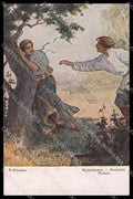 Illustratori Artist Signed Solomko Lady TSN serie 19 cartolina ZG7886 – fronte