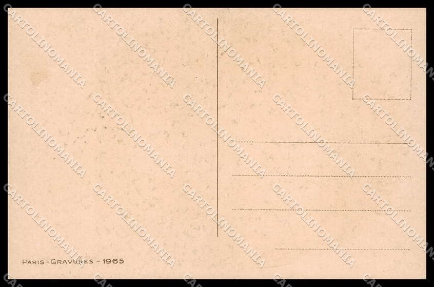 Illustratori Artist Signed Pontoy ? Lady Italien Gravur 1965 cartolina ZG7894 – retro