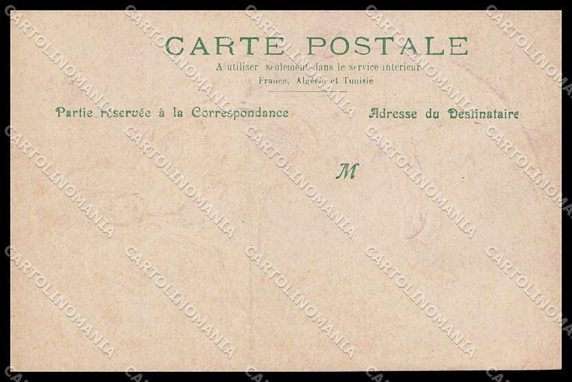 Illustratori Artist Signed Lady Art Nouveau Relief Paper Moon cartolina ZG7919 – retro