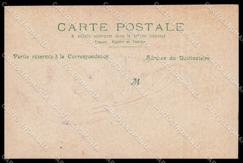 Illustratori Artist Signed Lady Art Nouveau Relief Paper Moon cartolina ZG7921 – retro