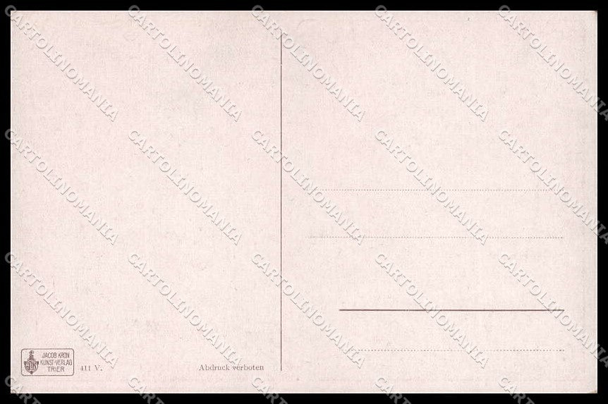 Artist Signed Lady Harvest Gruss von der Mosel Th. Reck cartolina ZG7929 – retro