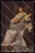 Illustratori Artist Signed N. Sichel Lady Akkord serie 31 cartolina ZG7940 – fronte