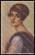 Illustratori Artist Signed M. Bettinelli Glamour Lady serie 884-5 pc ZG8006 – fronte
