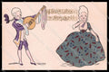 Illustratori Artist Signed Children Music Sheet serie 969 cartolina ZG8028 – fronte
