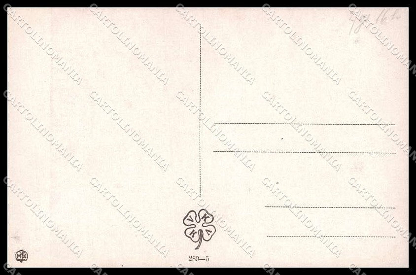 Illustratori Artist Signed C. V. Muttich serie 289-5 cartolina ZG8030 – retro
