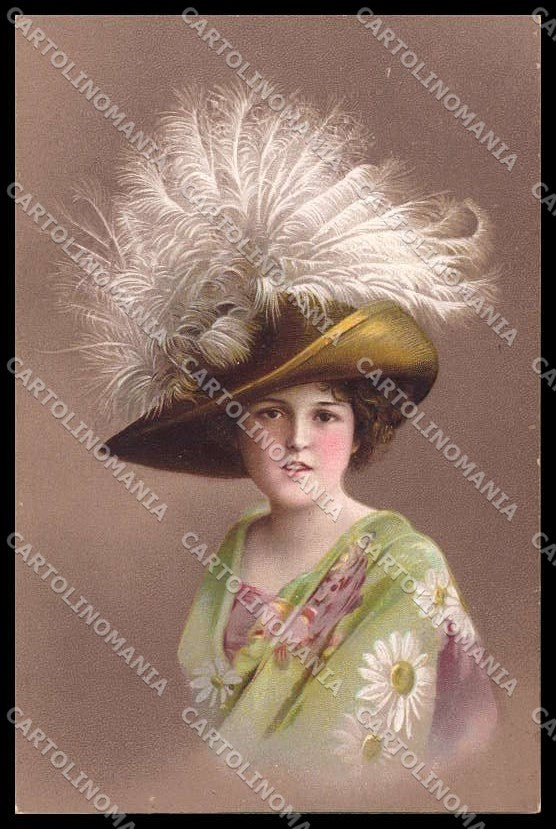 Illustratori Artist Signed Fashion Lady Maissner Buch cartolina ZG8055 – fronte