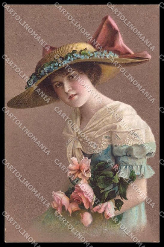 Illustratori Artist Signed Fashion Lady Maissner Buch cartolina ZG8056 – fronte