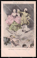 Illustratori Artist Signed Aime Morot Chocolat Vinay serie I-28 cartolina ZG8060 – fronte