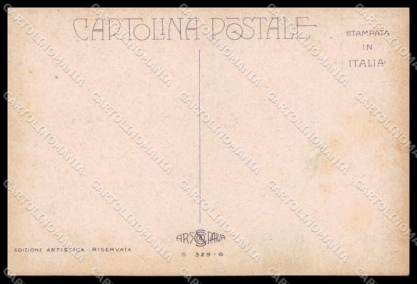Illustratori Artist Signed Valeri ? Lady serie 329-6 cartolina ZG8063 – retro