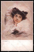 Illustratori Artist Signed Zmurko Lady serie 357 cartolina ZG8103 – fronte