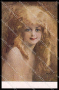 Illustratori Artist Signed T. Styka Girl serie 19 cartolina ZG8109 – fronte