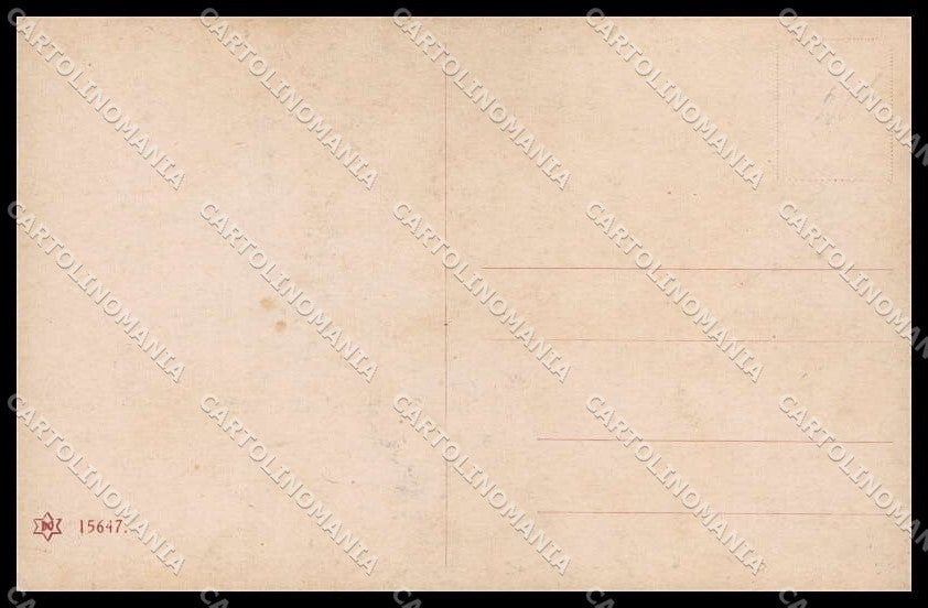 Illustratori Artist Signed U. Braum ? Lady Far Away serie 15647 cartolina ZG8115 – retro