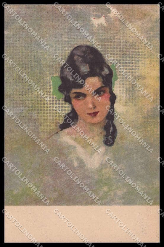 Illustratori Artist Signed Lady serie 2922 cartolina ZG8121 – fronte