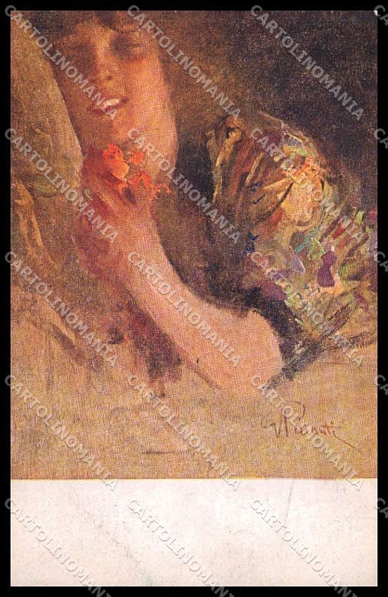 Illustratori Artist Signed Palanti Lady serie 365-4 cartolina ZG8122 – fronte