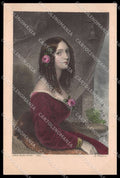 Illustratori Artist Signed Albert Decker Lady serie 1593 cartolina ZG8124 – fronte