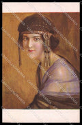 Illustratori Artist Signed Tade Styka Lady Lapina 179 cartolina ZG8129 – fronte