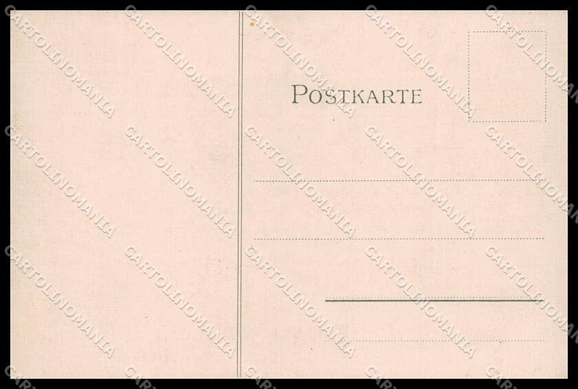 Artist Signed K. Romantic Couple Venezia Hand Painted Silhouette pc ZG8134 – retro