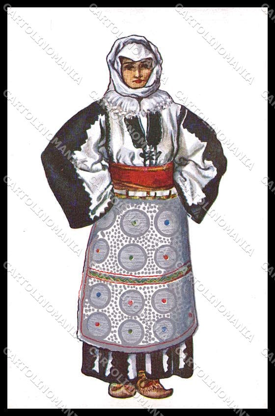 Illustratori Artist Signed G. Turkovic Red Cross Serbia Lady cartolina ZG8145 – fronte