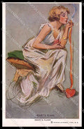 Illustratori Artist Signed Lou Mayer Lady Reinthal 426 WRINKLES cartolina ZG8147 – fronte