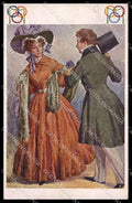 Illustratori Artist Signed Printz Couple Lady BKWI 996-2 cartolina ZG8170 – fronte