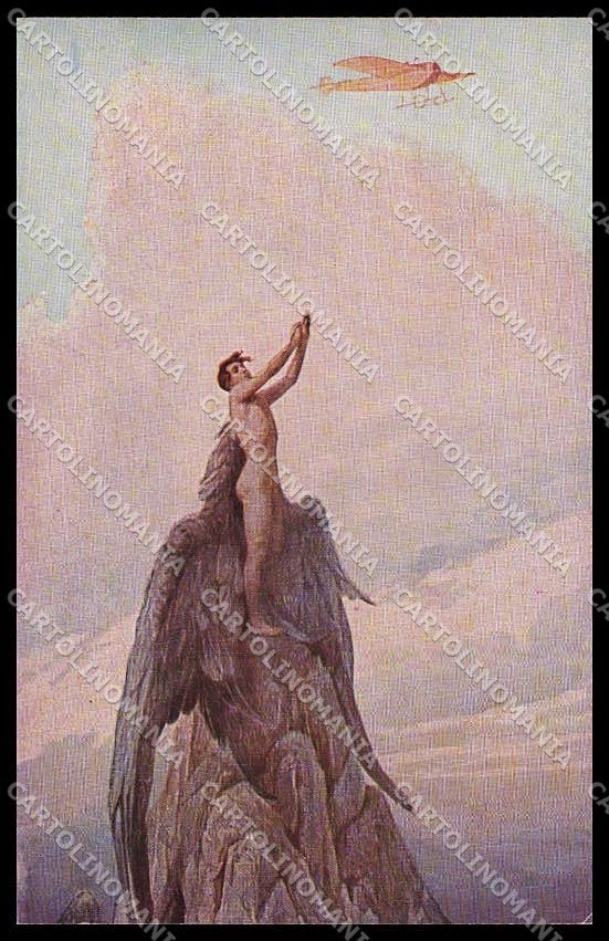 Illustratori Artist Signed S. Solomko Icarus TSN 151 cartolina ZG8209 – fronte