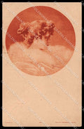 Illustratori Artist Signed A. Villa Lady Art Nouveau serie 100 cartolina ZG8253 – fronte