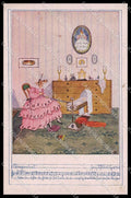 Artist Signed Mela Koehler Lady Deutscher Schulverein 1224 cartolina ZG8271 – fronte