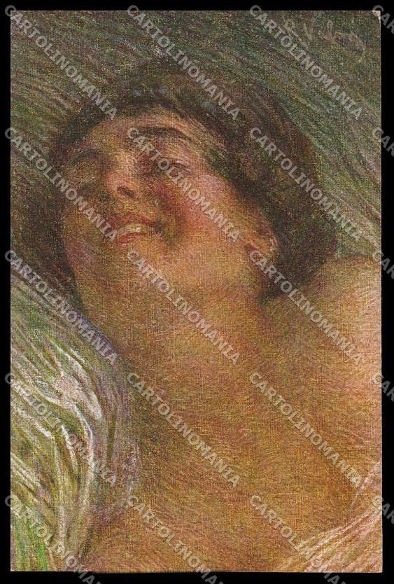 Illustratori Artist Signed Valori Lady serie 329-1 cartolina ZG8283 – fronte