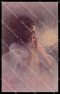 Illustratori Artist Signed Guerzoni Lady serie 1011-1 cartolina ZG8284 – fronte