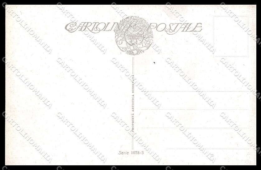 Illustratori Artist Signed Guerzoni Lady serie 1078-3 cartolina ZG8286 – retro