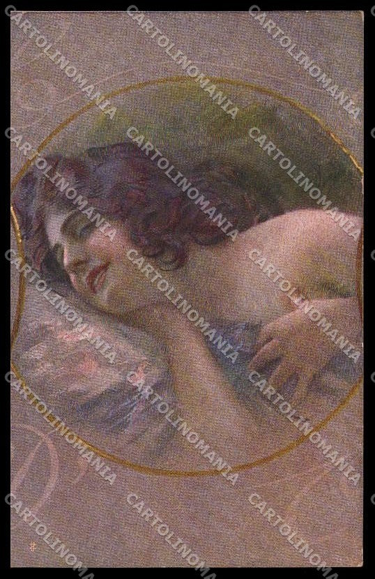 Illustratori Artist Signed Guerzoni Lady serie 1029-2 cartolina ZG8295 – fronte
