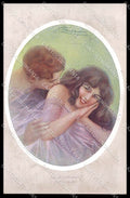Illustratori Artist Signed Guerzoni Romantic Couple serie 526-6 cartolina ZG8298 – fronte
