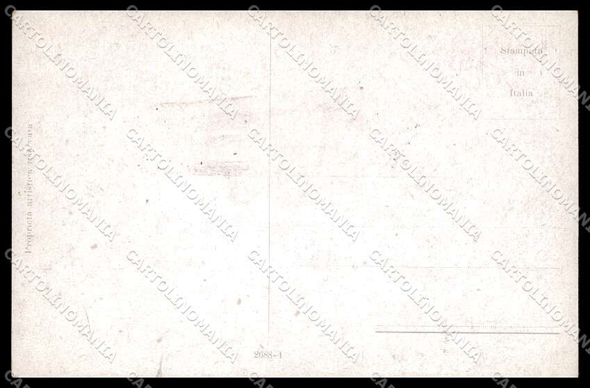Illustratori Artist Signed Guerzoni Lady serie 2688-4 cartolina ZG8305 – retro