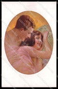 Illustratori Artist Signed Guerzoni Romantic Couple serie 1033-2 pc ZG8310 – fronte
